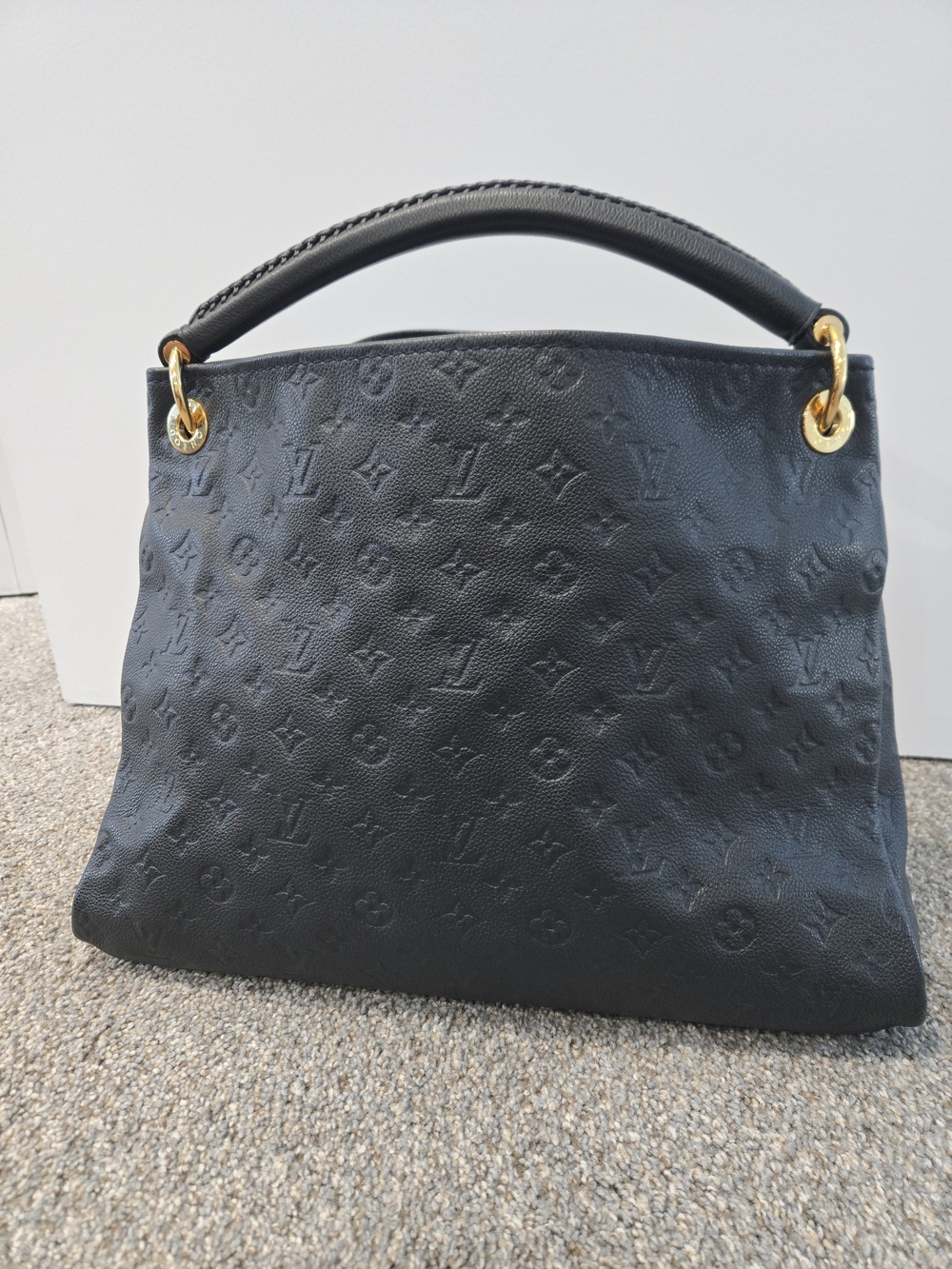 Louis Vuitton Infini Monogram Embossed Leather Top-Handle Bag